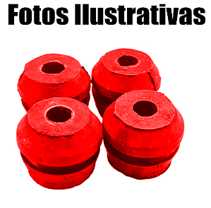 Jogo Bucha Quadro Motor Seat Cordoba Ibiza Inca Em Poliuretano