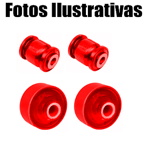 Buchas Bandeja Dianteira Suzuki Sx4 2008 A 2015 - Importadas Em Poliuretano