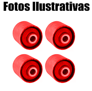 Kit 4 Bucha Tensor Link Suspensão Grand Vitara Até 2005 Em Poliuretano