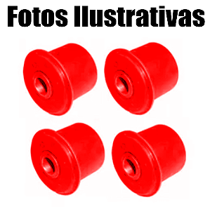 Bucha Da Barra Panhard Troller 1996/2014 Todos - Kit 4 Peças Em Poliuretano