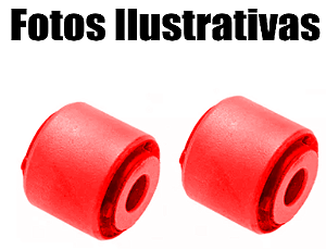 Bucha Barra Panhard Traseira Town Country 2008 09/... Em Poliuretano