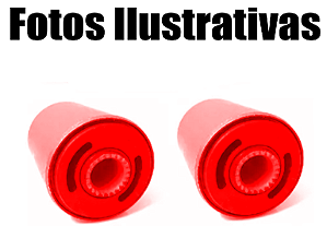 Combo Buchas Feixe Mola Traseiro - Hyundai Hr H100 2005 06/. Em Poliuretano