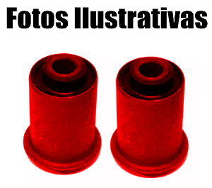 Par Buchas Bandeja Inferior Danteira Pathfinder R51 2 Peças Em Poliuretano