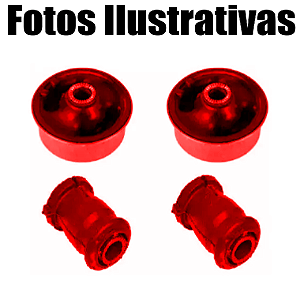 Buchas Balança Corolla 2003 2004 2005 2006 2007 A 2013  Em Poliuretano