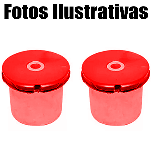 Kit 2 Buchas Do Eixo Traseiro Hyundai Creta 2016 Até 2020 Em Poliuretano