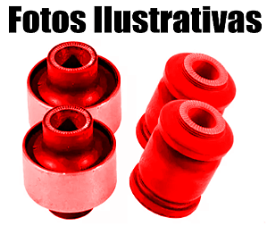 Kit Bucha Bandeja Corolla Ano 1997 1998 1999 2000 2001 Em Poliuretano