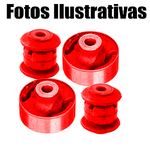 Kit 4 Buchas Da Bandeja Balança Honda Wr-v 2016 2017 2018 19 Em Poliuretano