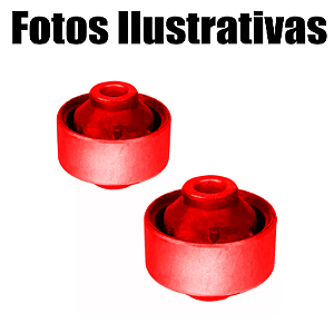 Bucha Maior Da Bandeja Balança Dianteira Lancer 2012 2013 14 Em Poliuretano