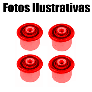 Kit 04 Buchas Da Bandeja Balança Versailles 1994 1995 1996 Em Poliuretano