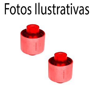 2 Bucha Eixo Traseiro Honda Fit 2003 2004 2005 2006 07 2008 em Poliuretano