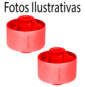 Par Bucha Maior Bandeja Inf Diant Azera 3.3 V6 Gls 2006-2011 em Poliuretano