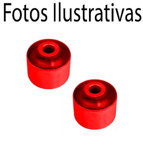 Par Bucha Braço Traseiro Pajero (gls/ Glx/ Glz) 1992 A 1999 em Poliuretano