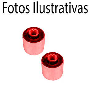 2 Bucha Braço Superior Suspensão Diant Mercedes C180 W204 em Poliuretano