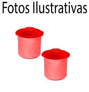 Par Bucha Braço Inf Tras Jeep Grand Cherokee 4.0 1991-2000 em Poliuretano