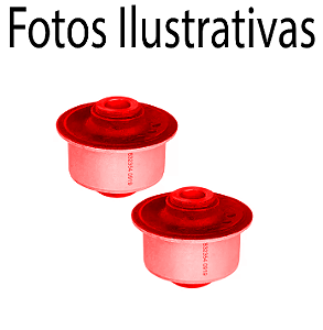 Par Bucha Central Bandeja Diant Chrysler Stratus 2.0 95-01 em Poliuretano