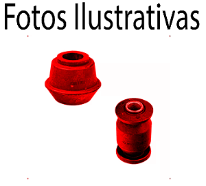 Kit Buchas Bandeja Dianteira Suzuki Ignis 1.3 2000 A 2004 em Poliuretano