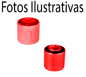 Kit Bucha Braço Tranversal Traseiro Pajero Tr4 2.0 2003-2015 em Poliuretano