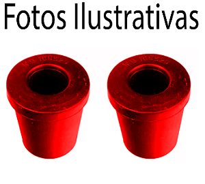 Par Bucha Bandeja Dianteira Inferior Galloper 98-03 Mb109529 em Poliuretano