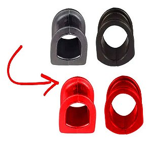 Par Coxim Fixação Caixa Direção Hidráulica Fiat Uno Em Pu