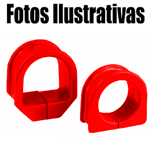 Buchas Fixaçao Caixa Direção Vectra 1997 Em Diante Em Poliuretano Pu