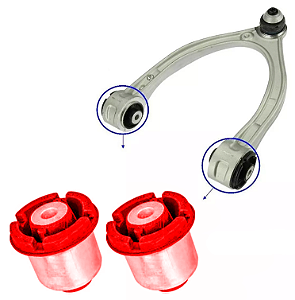 Par Buchas Balanca Superior Dianteira Volvo Xc90 2019 2020 em Pu Poliuretano