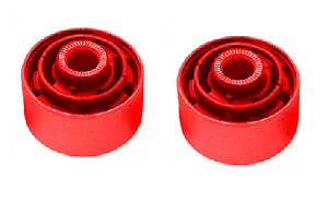 Bucha Suspensão Traseira Lifan X60 2013 À 2019 Kit 2 Peças em Pu Poliuretano