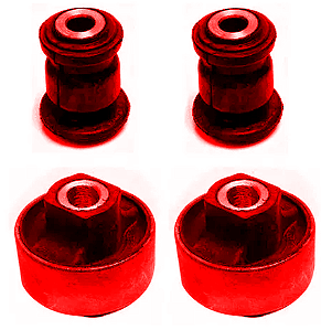 Kit Buchas Bandeja Dianteira Jeep Compass 2017 Em Diante em Pu Poliuretano