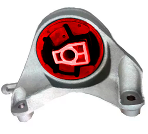 Calço Coxim Dianteiro Cambio 4 Furos Gm Captiva 3.6 V6 Em Poliuretano PU