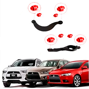 8 Buchas Suspensão Traseira Mitsubishi Asx/outlander/lancer