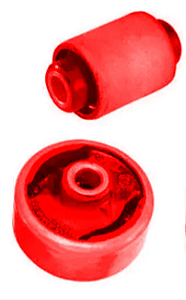 Kit 2 Buchas Balança Bandeja Fiesta Street 1996 Até 2007 Em Poliuretano