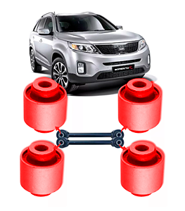 Buchas Braço Reto Sorento 3.5 4x4 2013 2014 2015 em Pu Poliuretano
