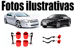 Kit 6 Buchas Suspensão Dianteira Fusion 2006 Até 2012 Em PU