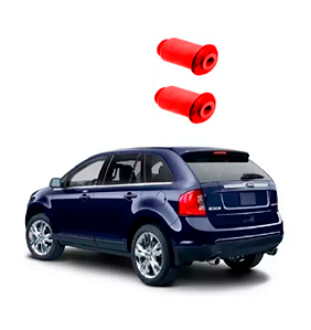 Kit 2 Buchas menores Reforçadas Suspensão Dianteira Ford Edge 2007/14 em Pu Poliuretano