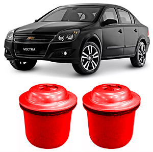 Par Bucha Eixo Traseiro Vectra 2.0 8v 2.4 16v 2006 A 2012 em Poliuretano