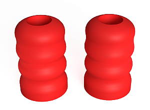Par Batente Do Amortecedor Universal em Poliuretano (PU)