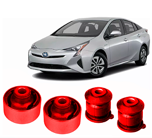 Kit Bucha Bandeja Dianteira Toyota Prius 2016 2017 2018 em PU