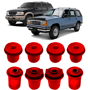 8 Bucha Pequena Grande Dianteira Explorer 1992 1993 1994 95 em Poliuretano