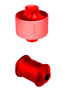 2 Buchas Bandeja Dianteira Ford Transit 2.4 08 09 10 11 em Poliuretano