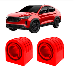 Par Bucha Barra Dianteira Fiat Pulse 2021 2022 2023 2024 em PU