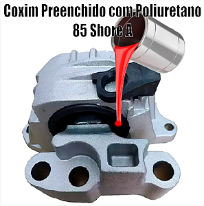 Coxim Dianteiro do Motor TORO Preenchido em Poliuretano Pronta entrega