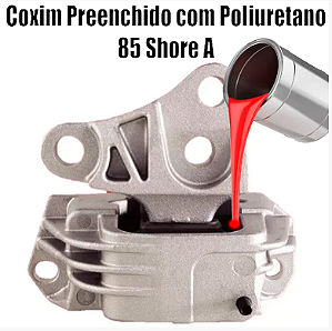 Coxim Dianteiro do Motor TORO Preenchido em Poliuretano Pronta entrega