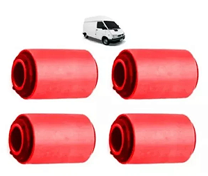 Jogo Bucha Da Bandeja (dianteira) Trafic 1991/2002 Em Pu Pronta Entrega