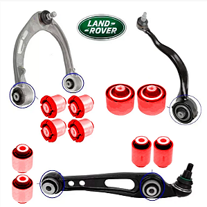 Kit 10 Bucha Braco Bandeja Dianteira Range Rover Sport 2015 em Pu Poliuretano Pronta Entrega