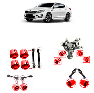 Jogo 12 Buchas Suspensão Traseira Optima 2011 2012 2013 2014