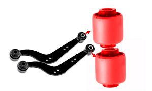 Par Buchas do Braço Curvo da Suspensão Traseira Rav4 08 2009 2010 2011 2012
