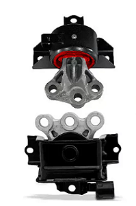 2 Coxim Motor Onix Spin Cobalt Prisma 1.0 1.4 Manual preenchido em Poliuretano