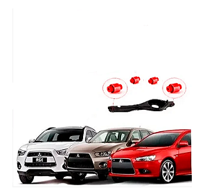 4 Buchas bandeja Suspensão Traseira Mitsubishi Asx/outlander/lancer