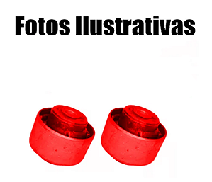 Kit 02 Buchas Grandes Da Bandeja Balança Dianteira Freemont Journey Em Poliuretano