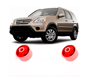Kit Bucha Bandeja Dianteira Honda Crv 2002 2003 2004 2005 em Pu Poliuretano