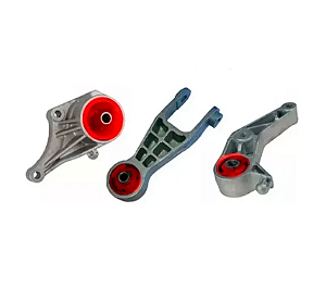 Kit 3 Coxim Calço Motor Gm Meriva 2003-07 Preenchido Em Pu